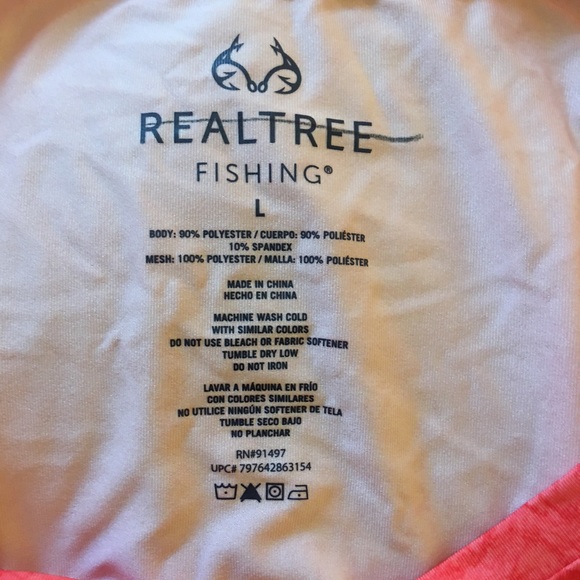 NWOT Realtree Swim Sun protect Rashguard performance light fast dry - Picture 10 of 10